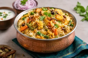 Authentic Hyderabadi Veg Dum Biryani Recipe